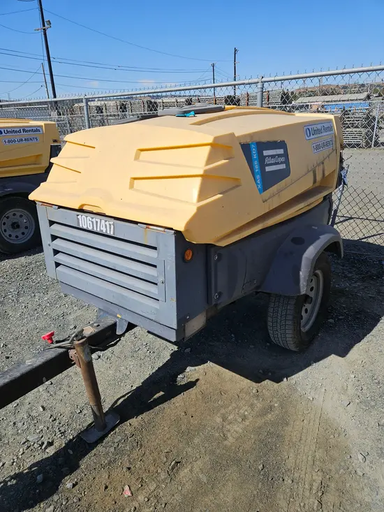 2017 Atlas Copco XAS185KD7 T4F Air Compressor