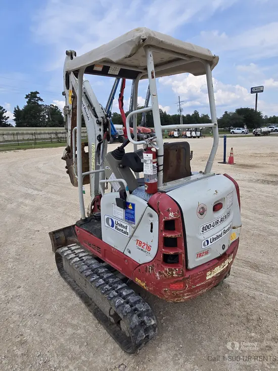 2019 Takeuchi TB216 Mini Excavator