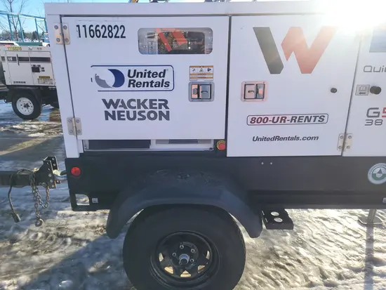 2023 Wacker Neuson G50 T4F 600V Diesel Generator