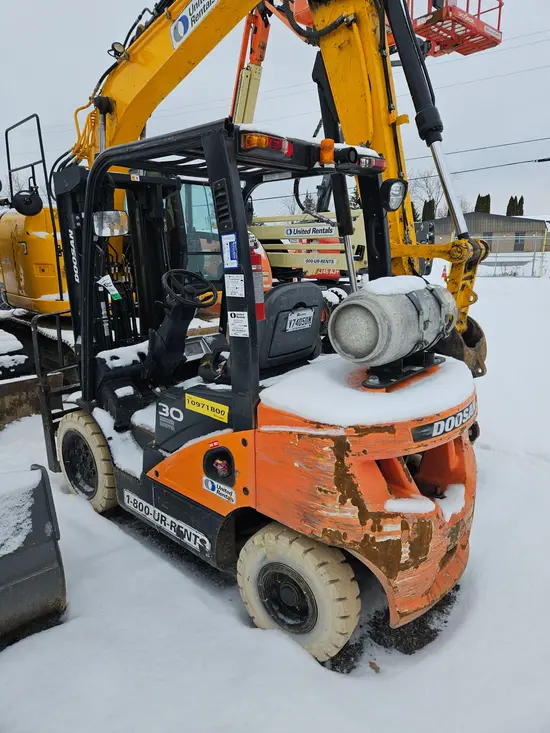 2019 Doosan G30P-7DF Warehouse Forklift