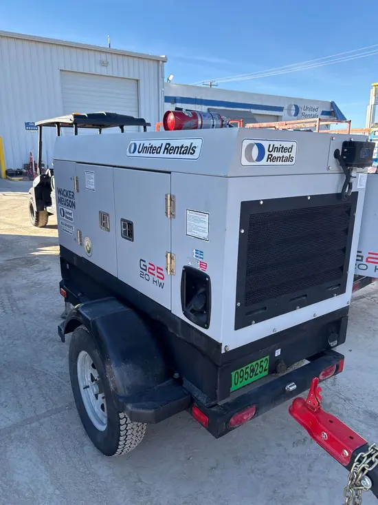 2019 Wacker Neuson G25 T4F Diesel Generator