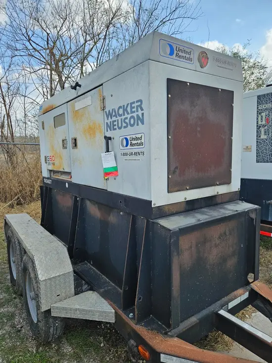 2017 Wacker Neuson G 50 Diesel Generator