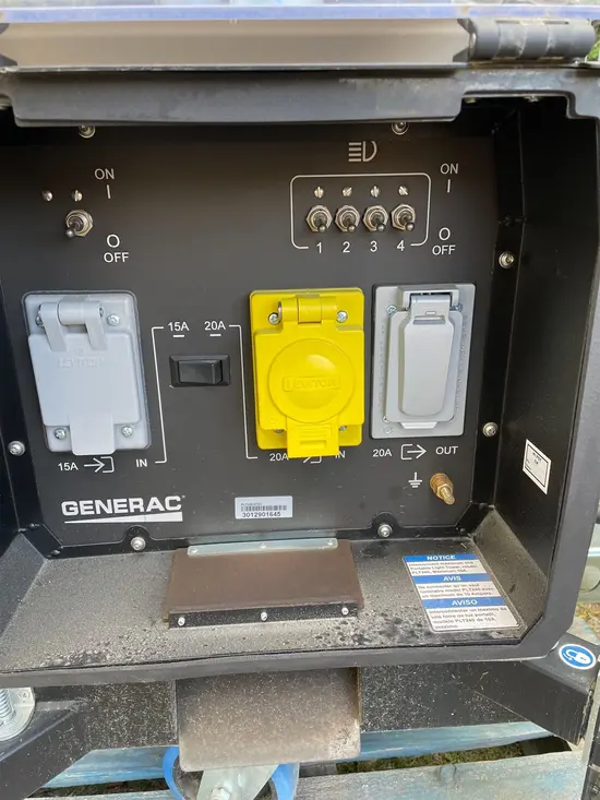 2022 Generac PLT240 Portable Light Tower