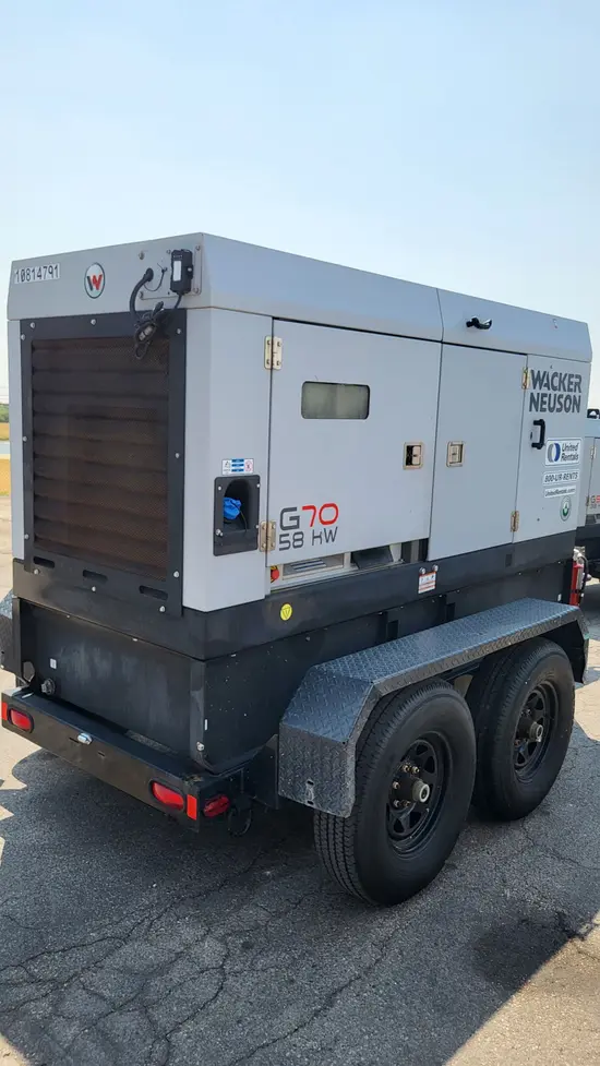 2018 Wacker Neuson G70 T4F Diesel Generator