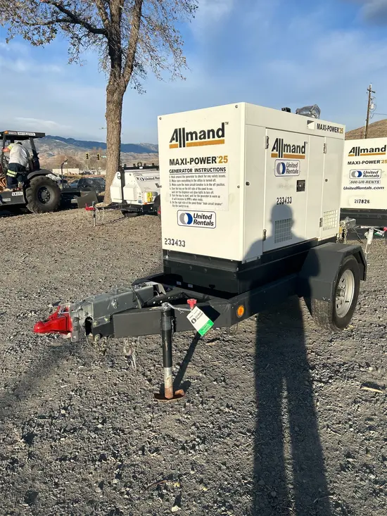 2019 Allmand MP25 Diesel Generator
