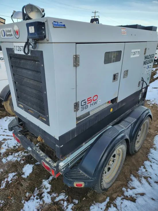2021 Wacker Neuson G50 T4F Diesel Generator