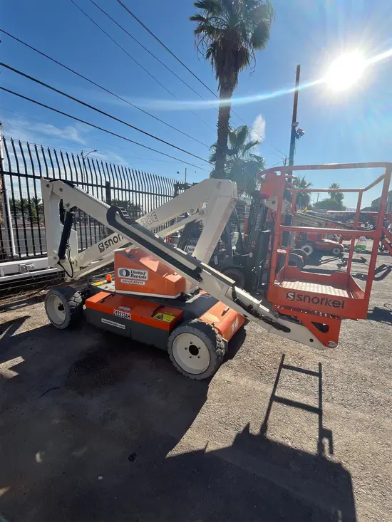2018 Snorkel A38E Articulating Boom Lift