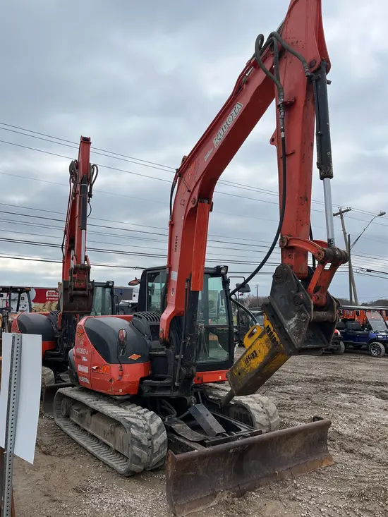 2017 Kubota KX080-4SR3A Mini Excavator