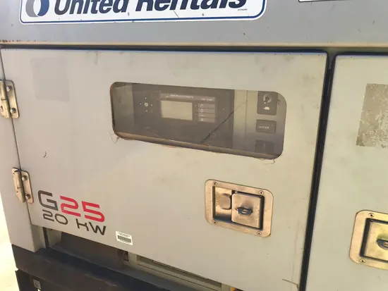 2019 Wacker Neuson G25 T4F Diesel Generator