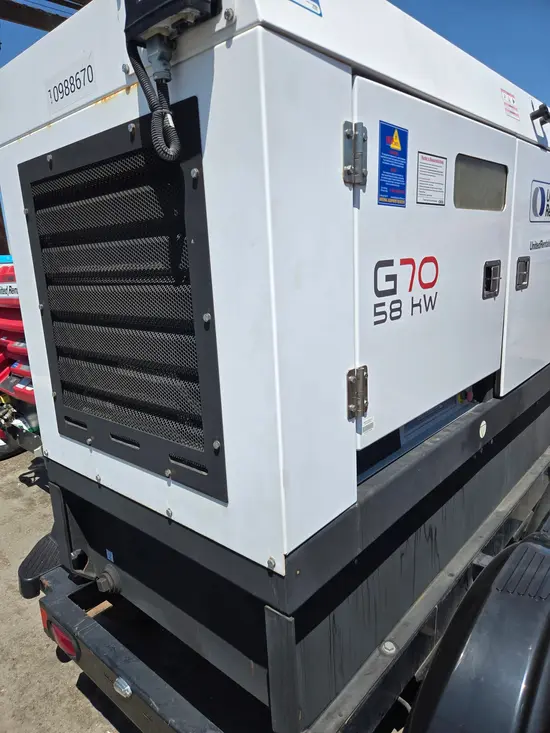 2019 Wacker Neuson G70 T4F Diesel Generator
