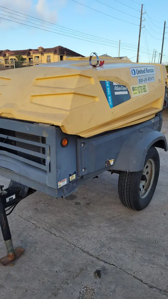 2018 Atlas Copco XAS185KD7 T4F Air Compressor