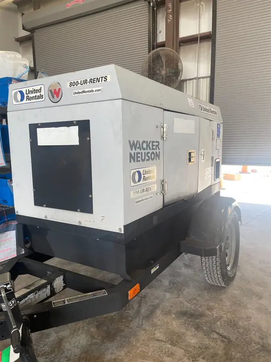 2018 Wacker Neuson G25 T4F Diesel Generator