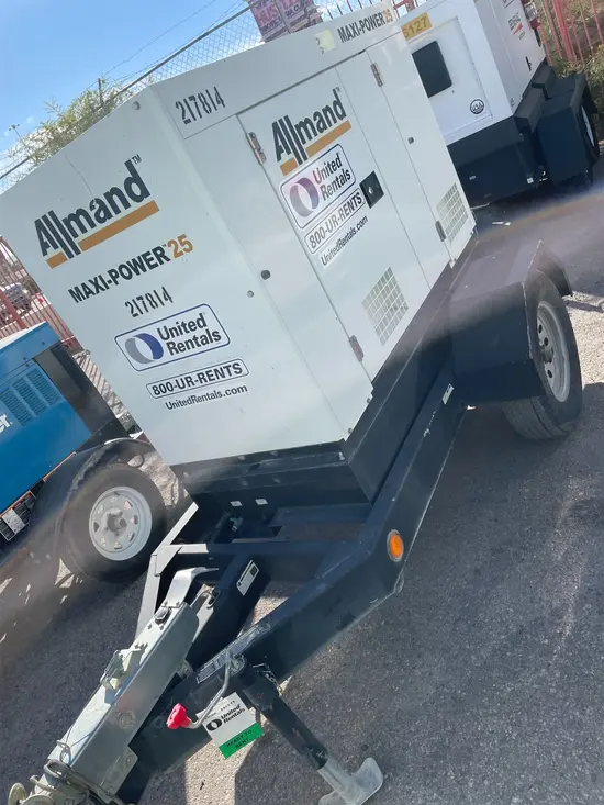 2018 Allmand MP25 Diesel Generator