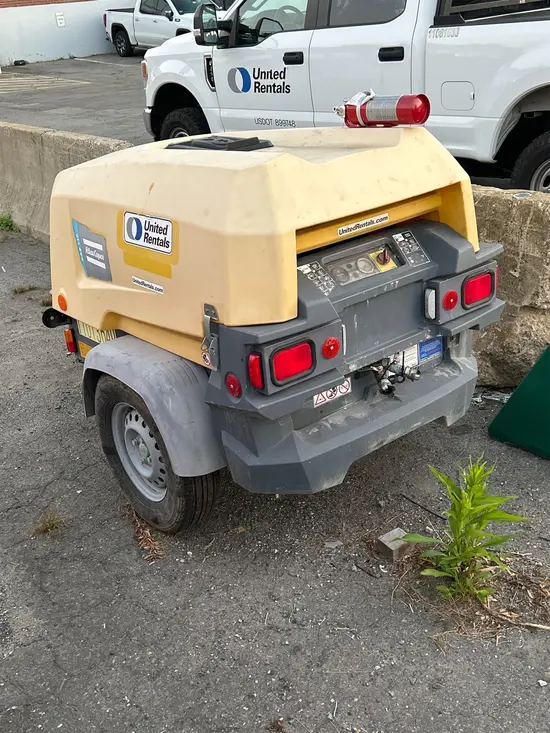 2019 Atlas Copco XAS110KD Air Compressor