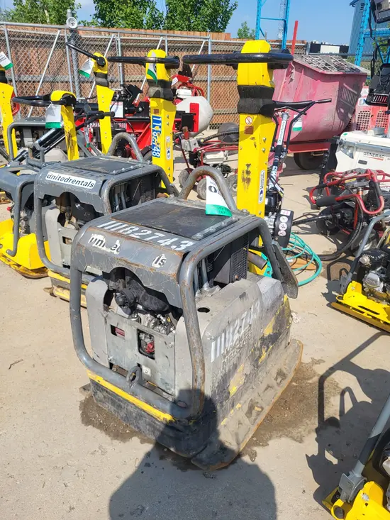 2021 Wacker Neuson DPU6555He Vibratory Plate Compactor
