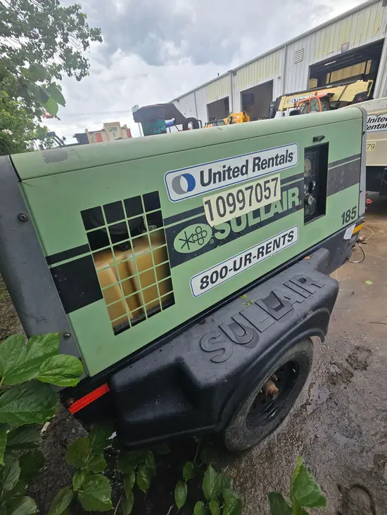 2019 Sullair 185DPQ-KU-T3 Air Compressor
