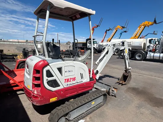 2022 Takeuchi TB216 Mini Excavator