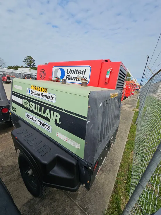 2018 Sullair 185DPQ-KU-T3 Air Compressor
