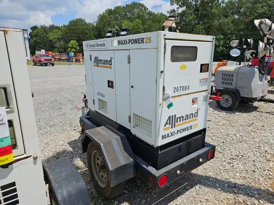 2018 Allmand MP25 Diesel Generator