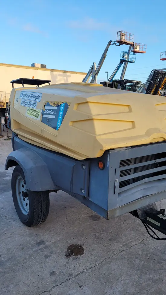 2018 Atlas Copco XAS185KD7 T4F Air Compressor