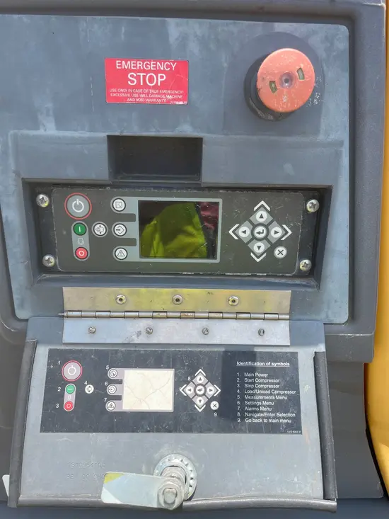 2017 Atlas Copco XAS440JD T4F Air Compressor