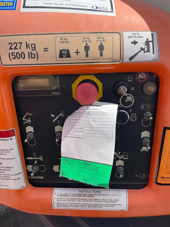 2017 Snorkel A46JRT Articulating Boom Lift