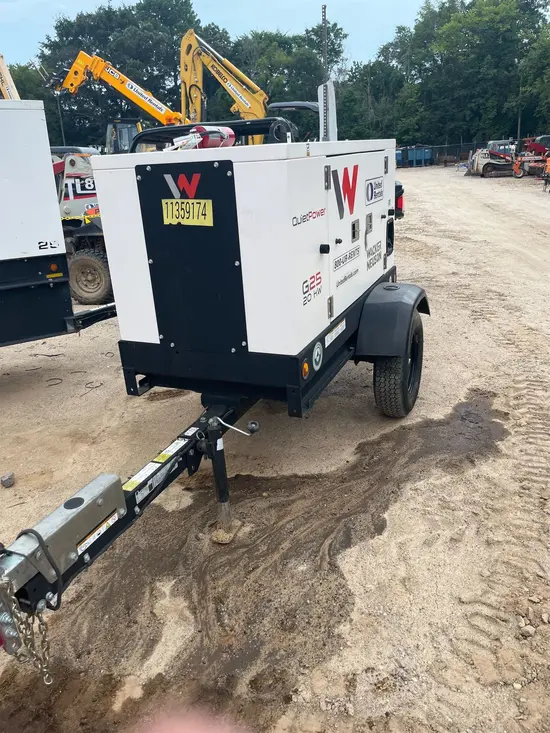 2022 Wacker Neuson G25 T4F Diesel Generator