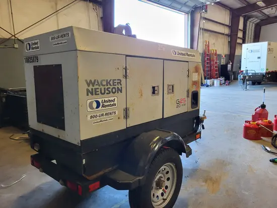 2018 Wacker Neuson G25 T4F Diesel Generator