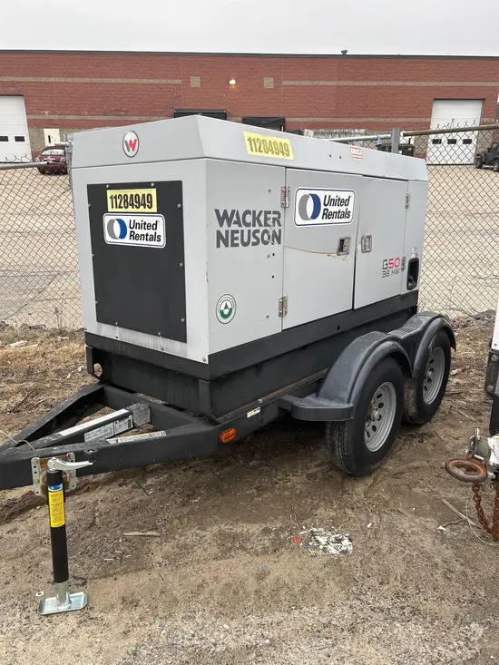 2021 Wacker Neuson G50 T4F Diesel Generator