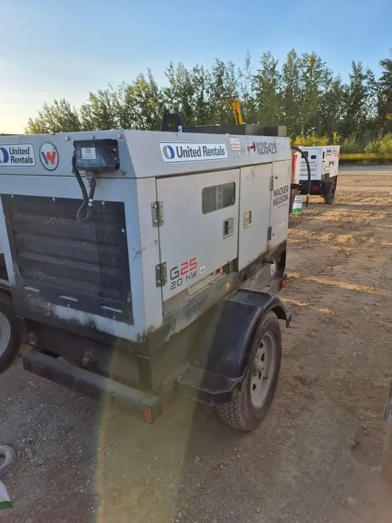 2021 Wacker Neuson G25 T4F Diesel Generator