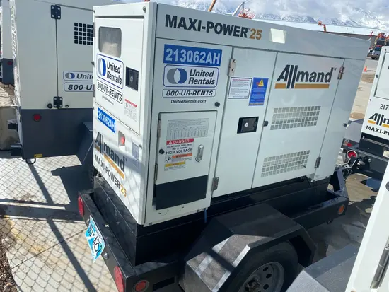 2018 Allmand MP25 Diesel Generator