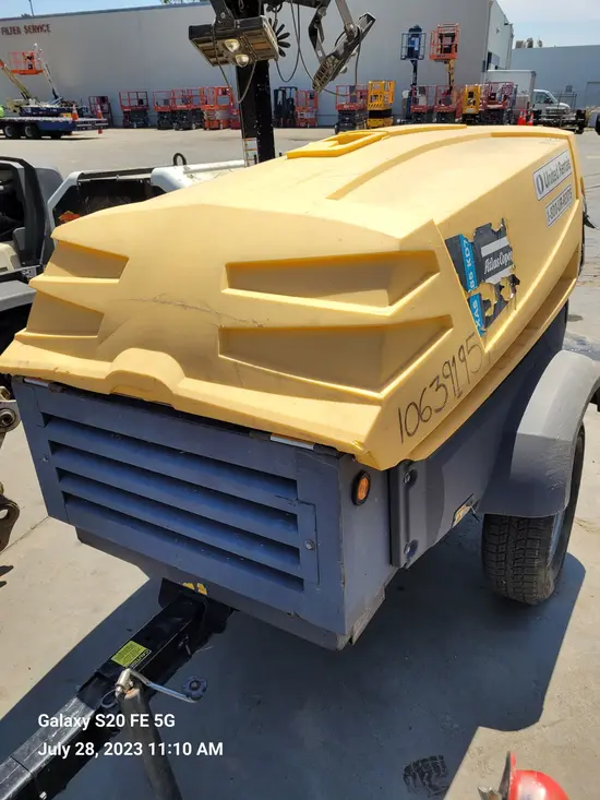 2017 Atlas Copco XAS185KD7 T4F Air Compressor