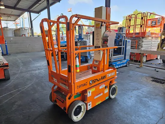 2022 Snorkel TM16E Self-Propelled One-Person Lift