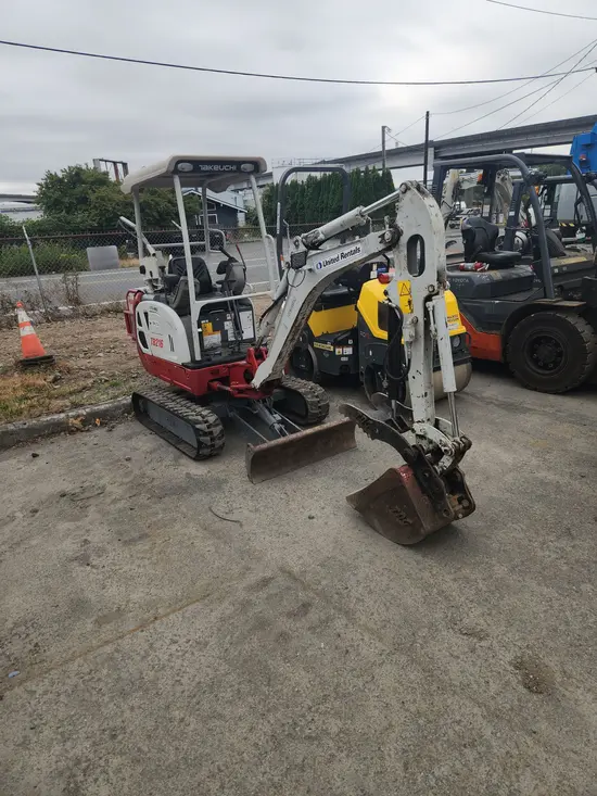 2019 Takeuchi TB216RH Mini Excavator