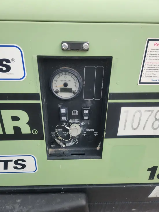 2018 Sullair 185DPQ-KU-T3 Air Compressor