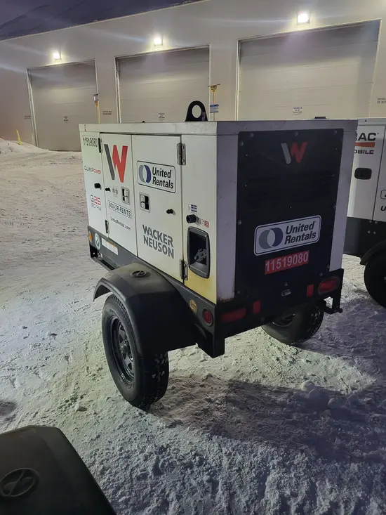 2022 Wacker Neuson G25 T4F Diesel Generator