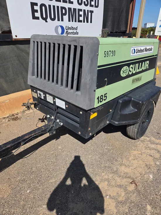 2018 Sullair 185DPQ-KU-T3 Air Compressor