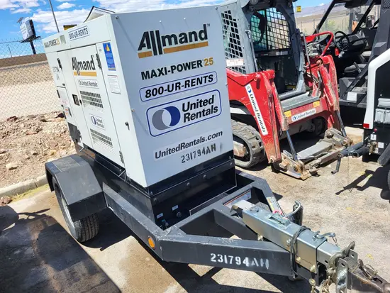 2019 Allmand MP25 Diesel Generator