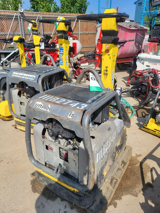 2021 Wacker Neuson DPU6555He Vibratory Plate Compactor