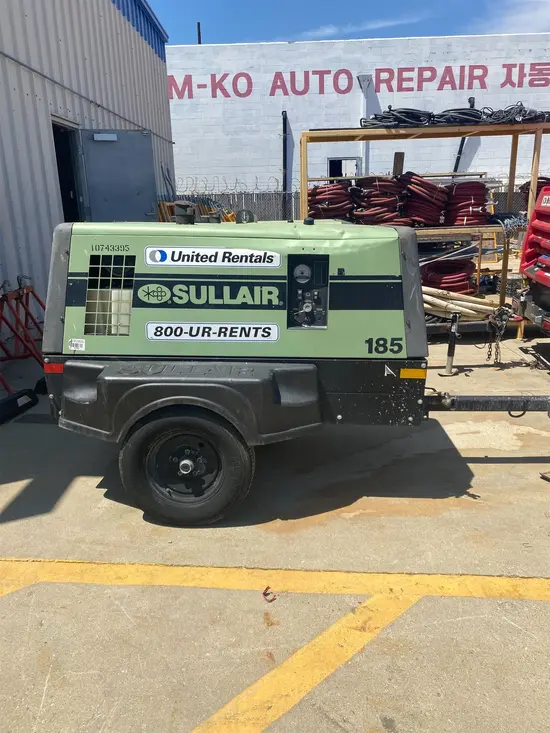 2018 Sullair 185DPQ-KU-T3 Air Compressor