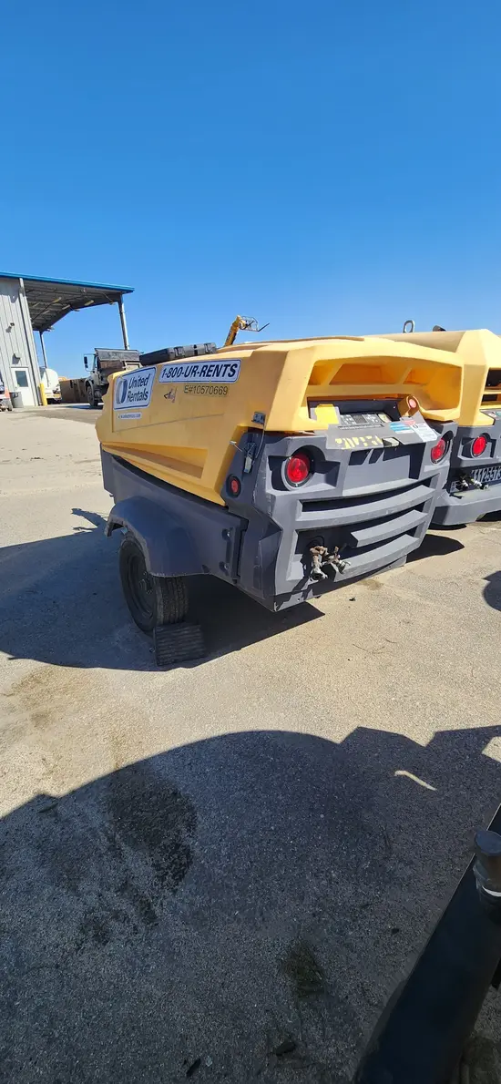 2017 Atlas Copco XAS185KD7 T4F Air Compressor