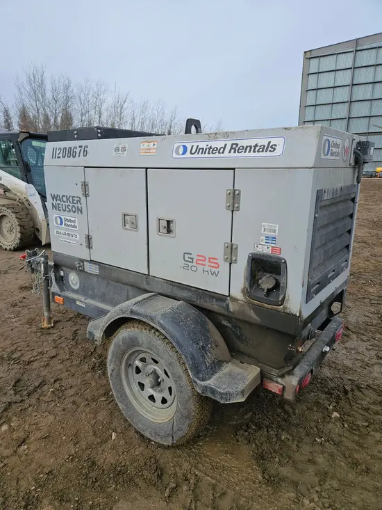 2021 Wacker Neuson G25 T4F Diesel Generator