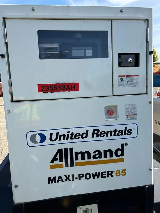 2019 Allmand MP65 Diesel Generator