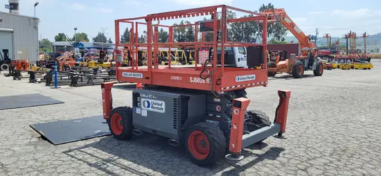 2017 Skyjack SJ6826RT Rough Terrain Scissor Lift