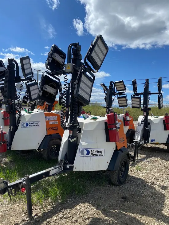 2022 Generac MLT6KDS Portable Light Tower