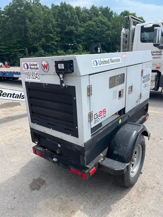 2019 Wacker Neuson G25 T4F Diesel Generator