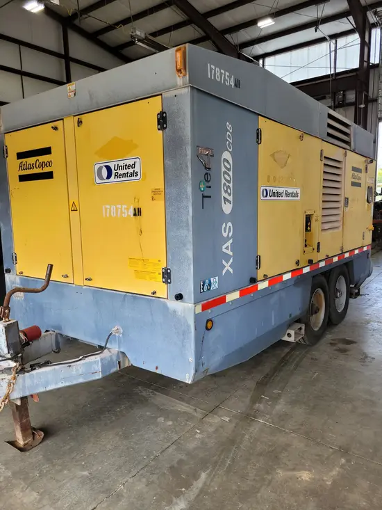 2016 Atlas Copco XAS1800CDT4 Air Compressor