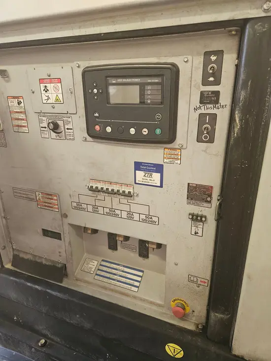2020 Wacker Neuson G50 T4F Diesel Generator