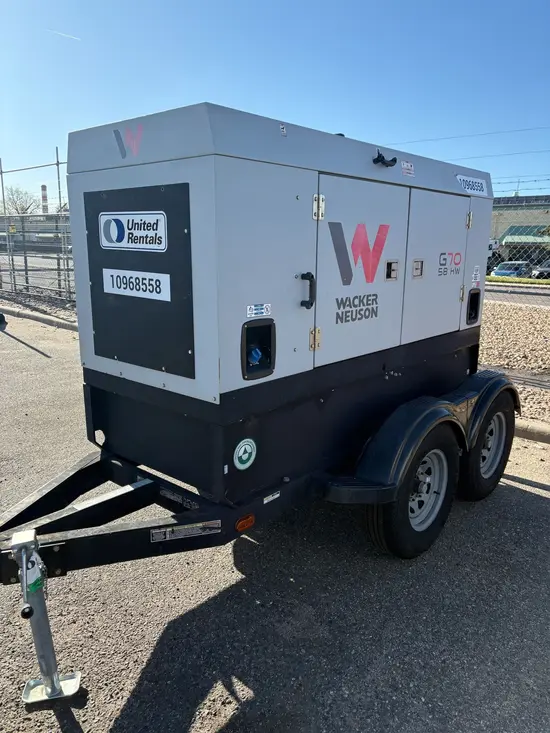 2019 Wacker Neuson G70 T4F Diesel Generator