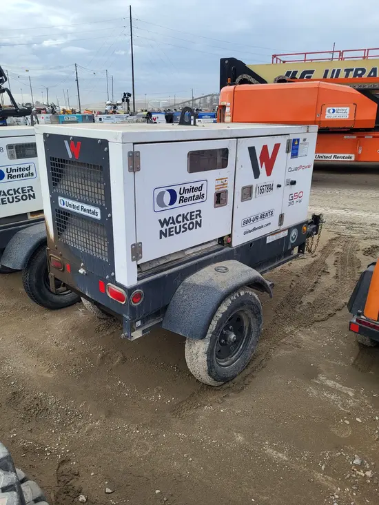 2023 Wacker Neuson G50 T4F 600V Diesel Generator